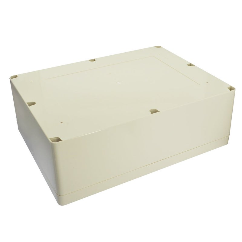 LeMotech Waterproof Dustproof IP65 ABS Plastic Junction Box Universal Electric Project Enclosure Pale Gray 12.6 x 9.45 x 4.33 inch (320 x 240 x 110 mm) - Image 3